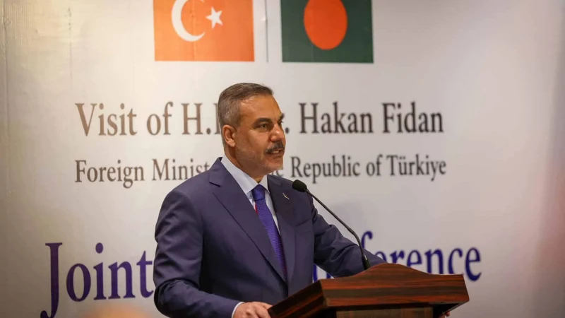 Dışişleri Bakanı Fidan'dan Bangladeş mesajı: "İş birliğimizi her alanda geliştirmeye kararlıyız"