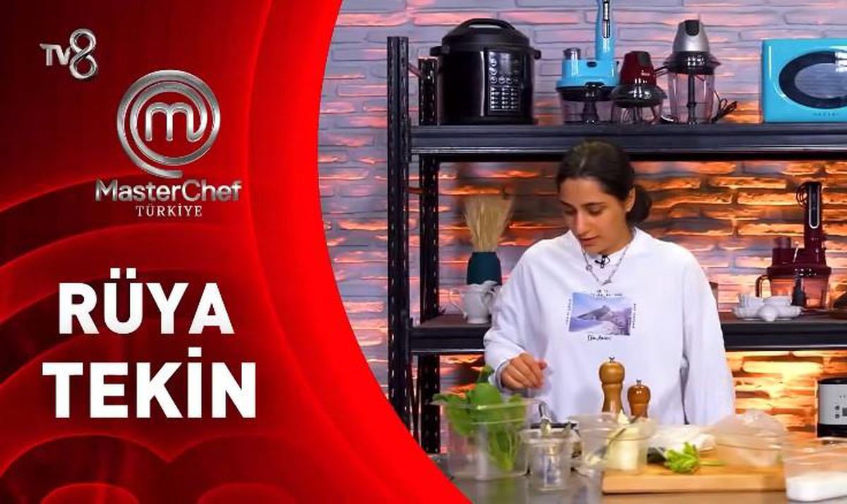MasterChef Rüya kimdir, Rüya Tekin yaşında, mesleği ne, nereli? 2026 MasterChef Rüya elendi mi?
