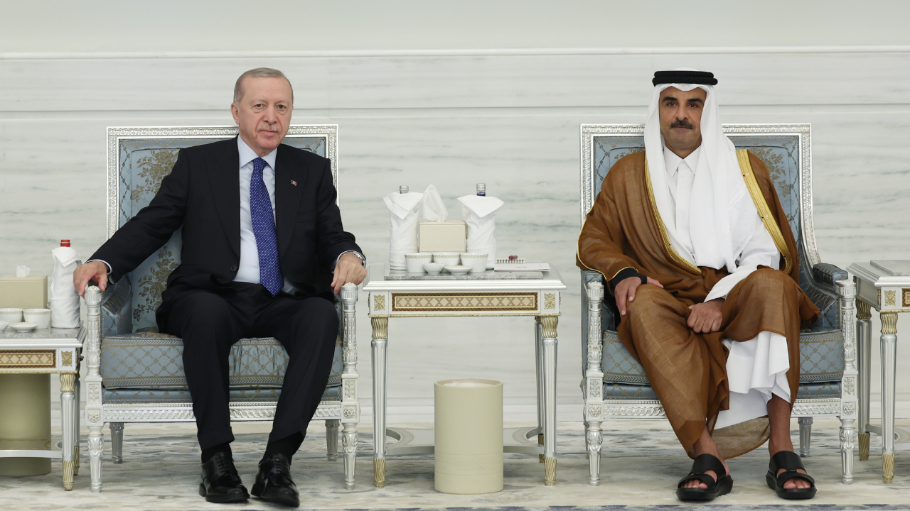 Cumhurbaşkanı Erdoğan'dan Katar'a taziye ziyareti