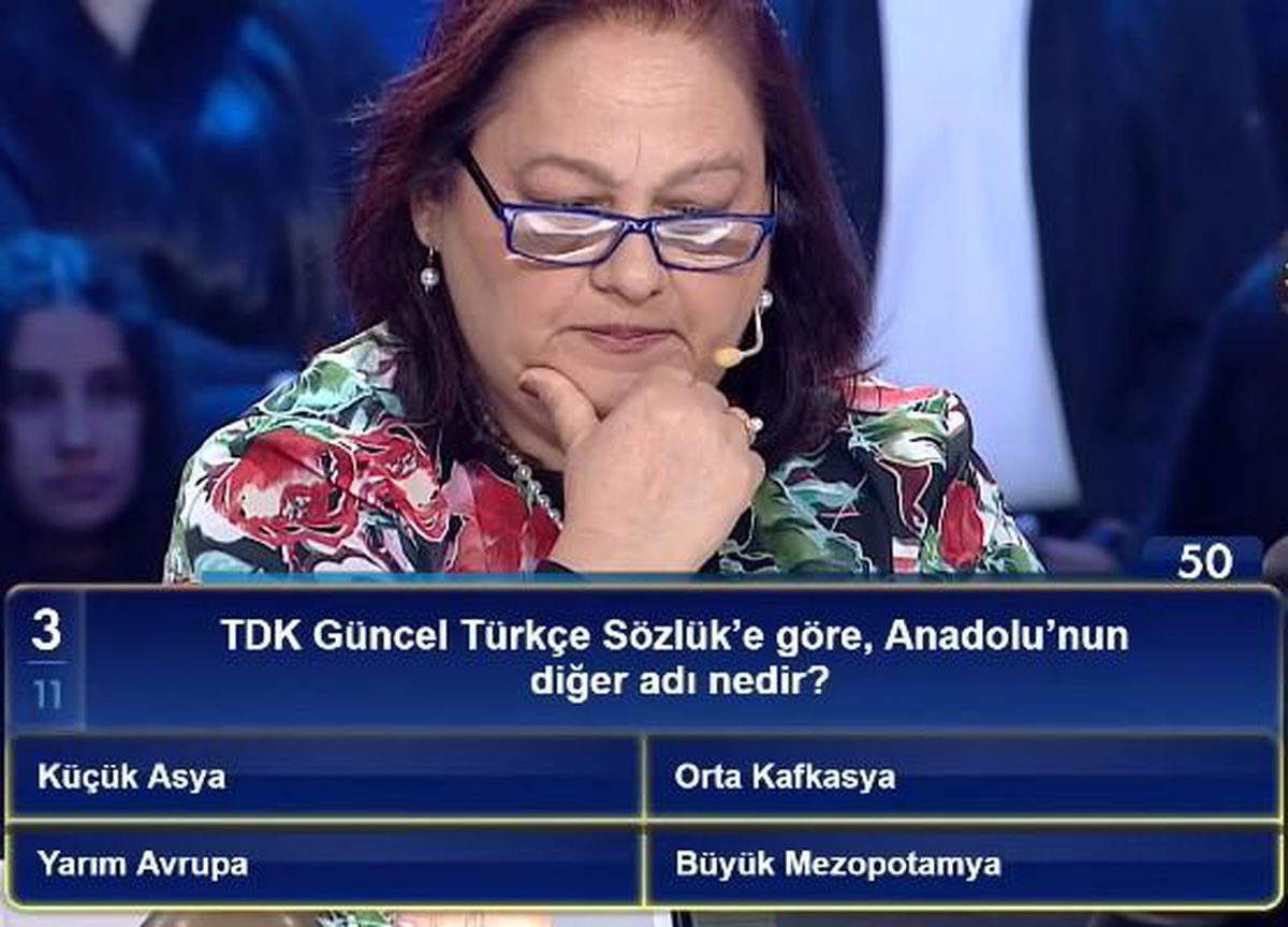 TDK Güncel Türkçe Sözlük'e göre, Anadolu'nun diğer adı nedir?