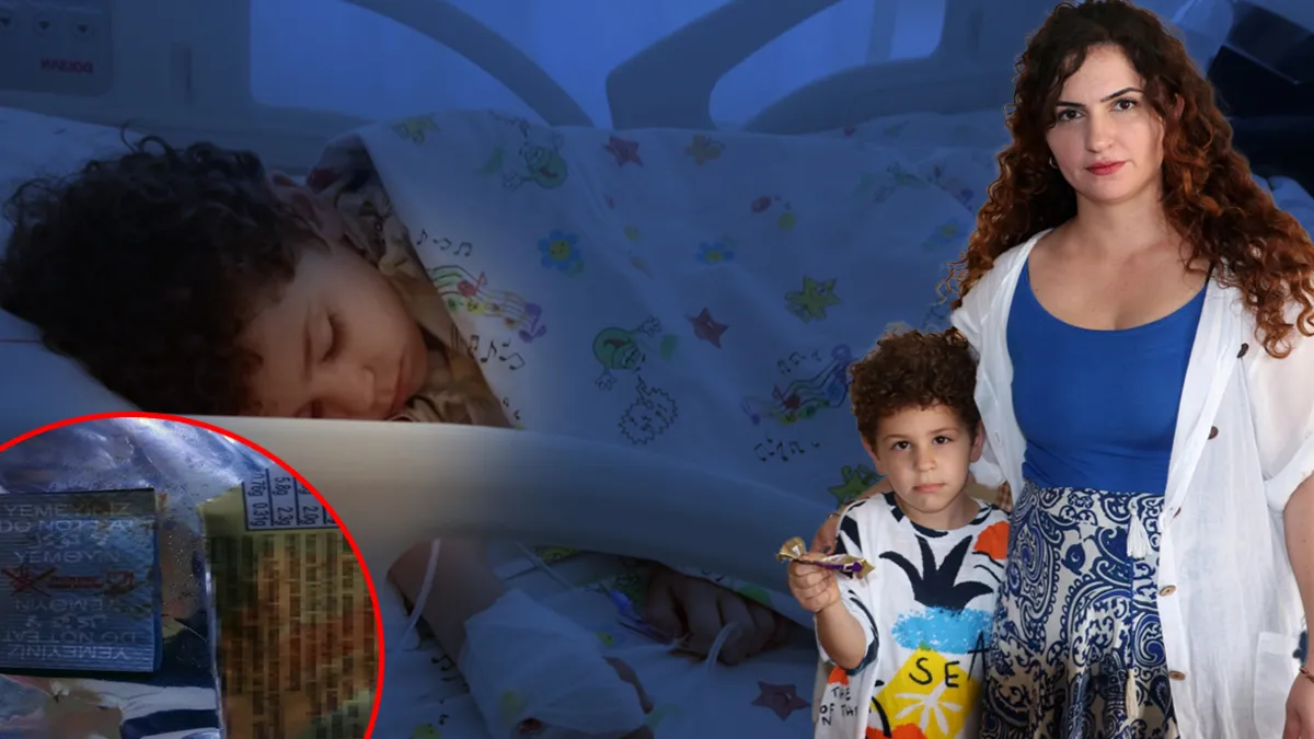 Antalya'da korkutan olay: Çikolatalı kekteki paketi sos sanıp yiyen çocuk zehirlendi!