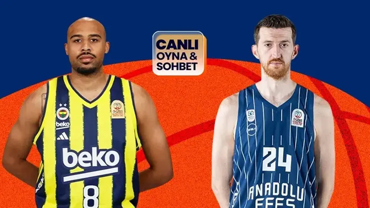 Fenerbahçe, Anadolu Efes'i ağırlıyor! Maçın heyecanı canlı sohbet ile Misli'de