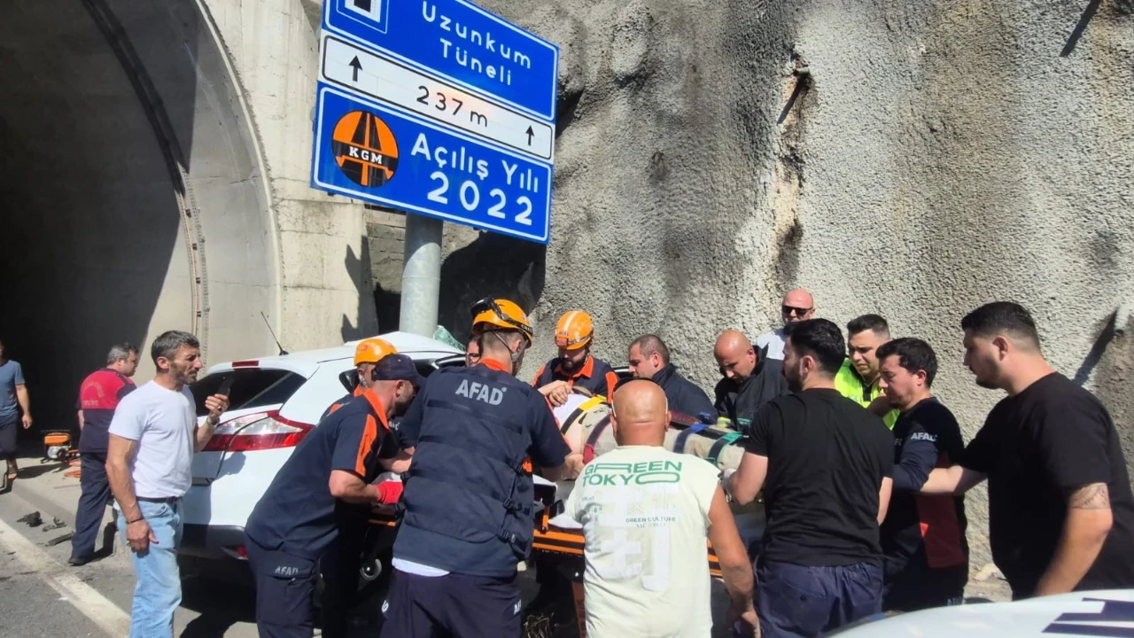 Zonguldak'ta feci kaza: 23 yaşındaki genç ağır yaralandı