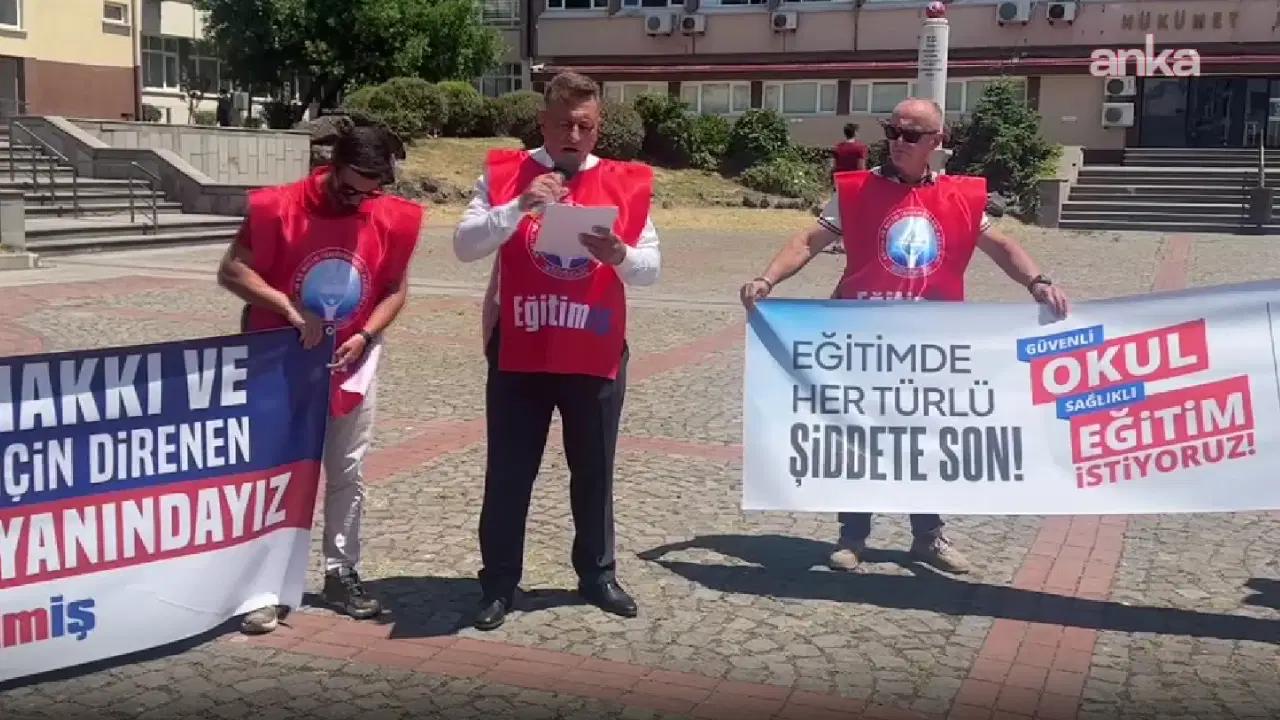 Eğitim-İş Sendikası Sinop Şube Başkanı Şahbenderoğlu: 'Okullar güvenli sığınak olmaktan çıktı'