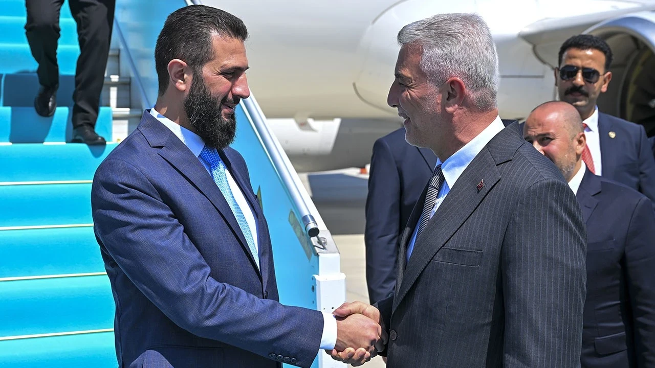 Suriye Cumhurbaşkanı Şara Ankara'da