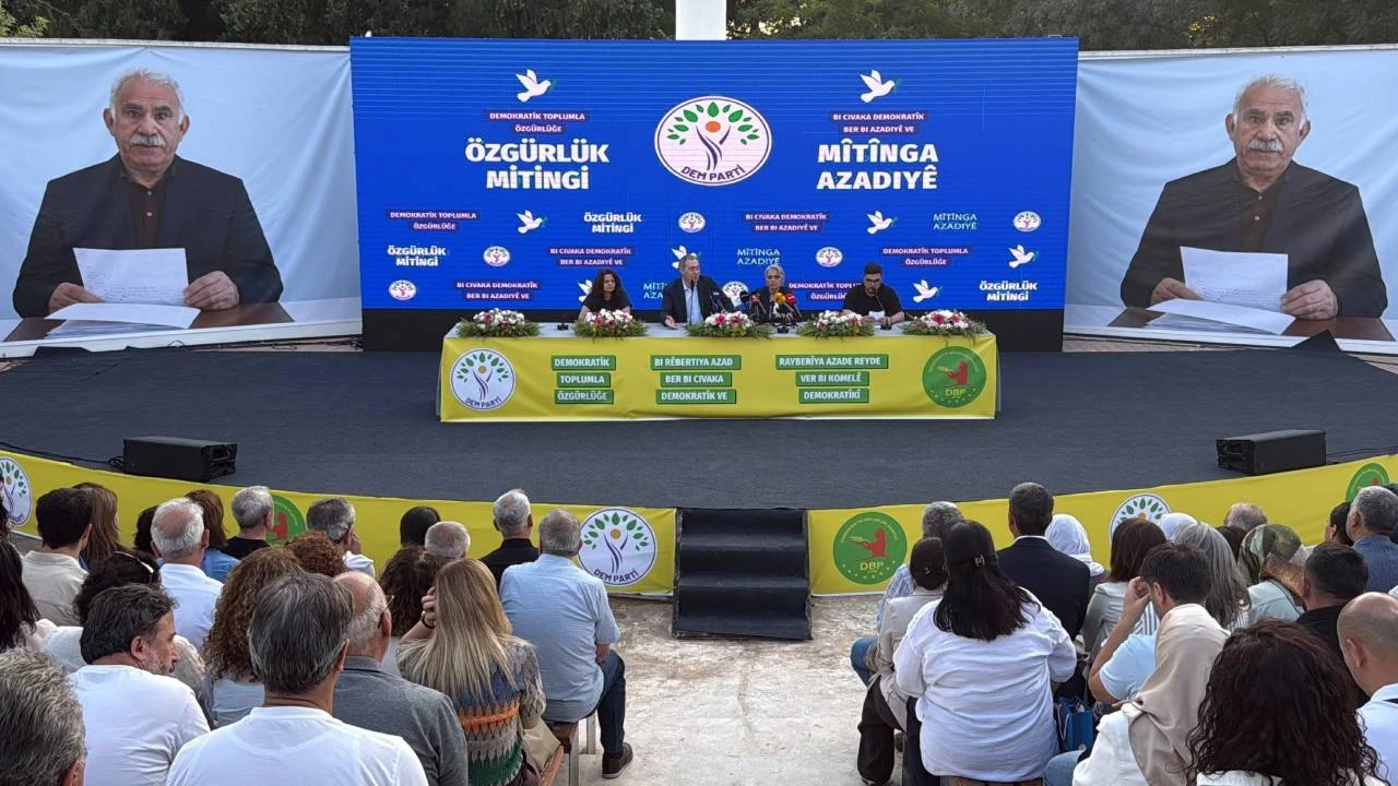 Bakırhan'dan çağrı; 4 kentte 'Öcalan'a özgürlük' mitingleri düzenlenecek