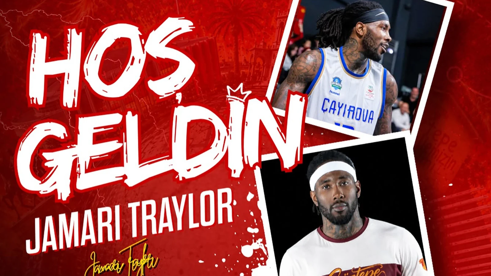 Göztepe Basketbol, Jamari Traylor’ı kadrosuna kattı