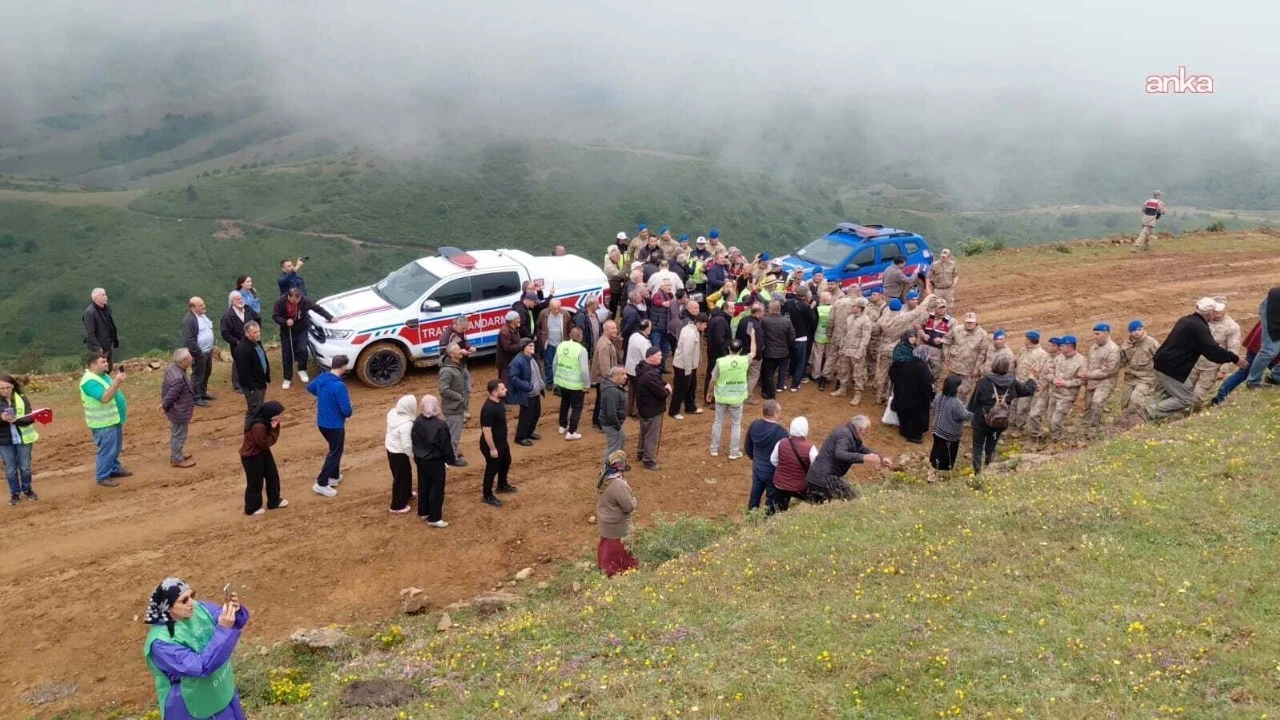 Turnalar Yaylası’na kurulan dayanışma çadırı jandarma tarafından kaldırıldı