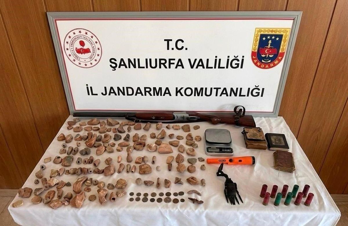 Şanlıurfa'da tarihi eser kaçakçılığı: 1 gözaltı