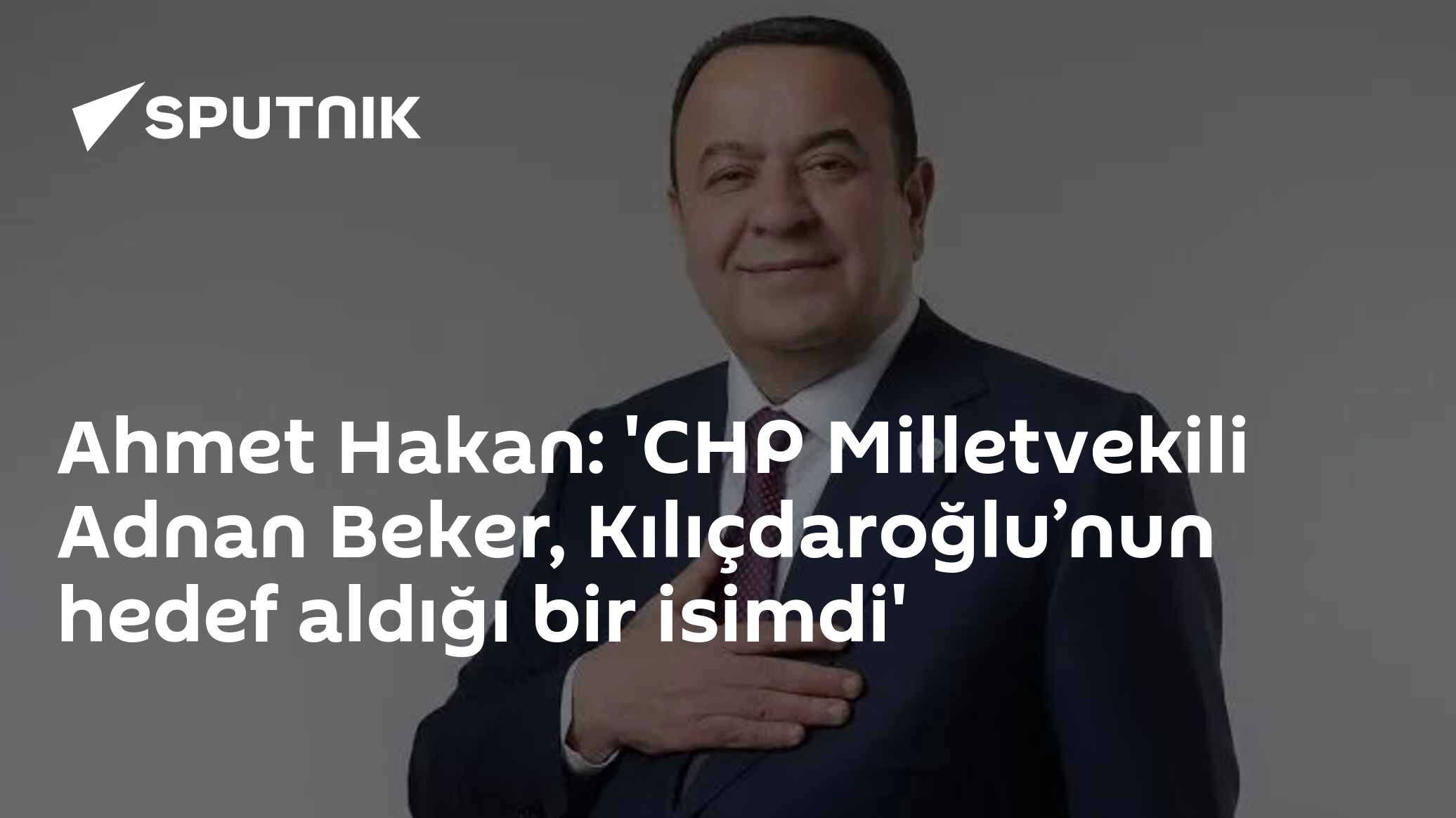 Ahmet Hakan: 'CHP Milletvekili Adnan Beker, Kılıçdaroğlu’nun hedef aldığı bir isimdi'