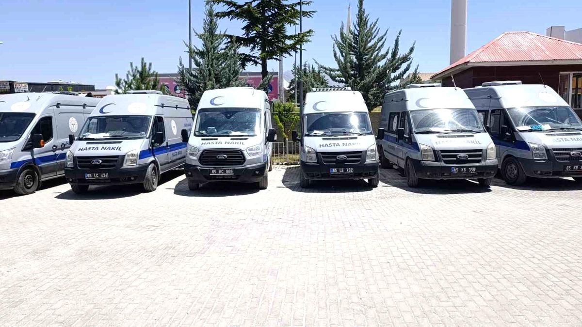 Van Sağlık Müdürlüğü'nün hasta nakil filosu yenilendi