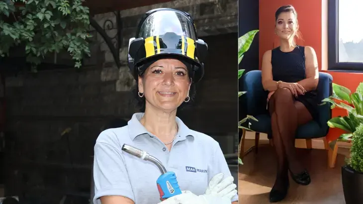 Aynı firmada işini değiştirdi! İnsan kaynakları müdürüydü, kaynak ustası oldu