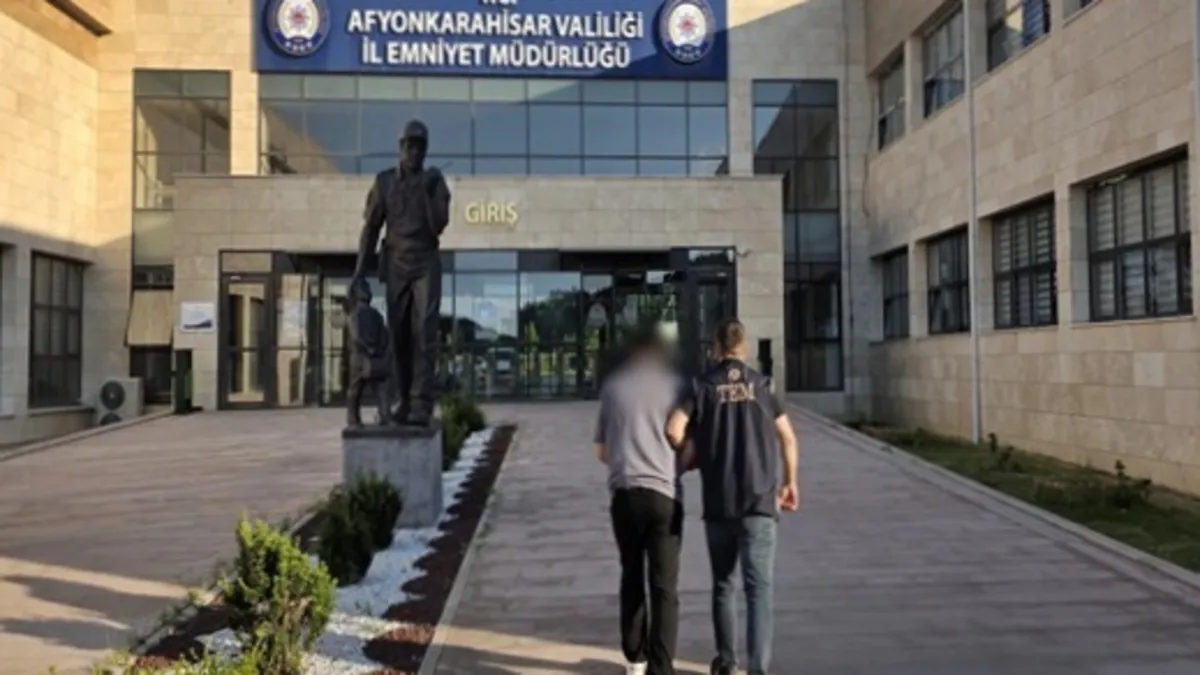 FETÖ hükümlüsü eski Harp Okulu Öğrencisi Afyon’da yakalandı