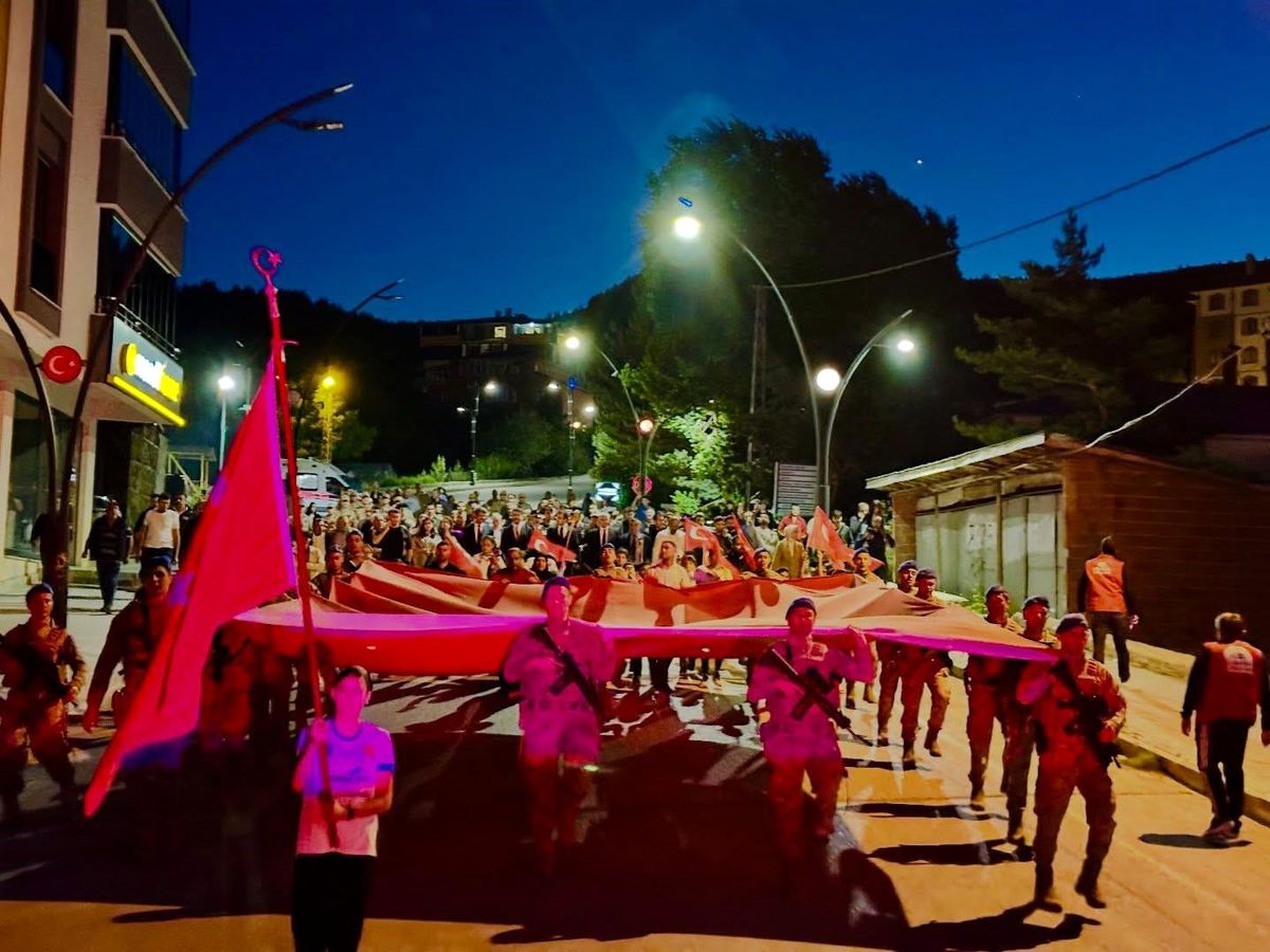 Refahiye'de 15 Temmuz şehitleri anıldı