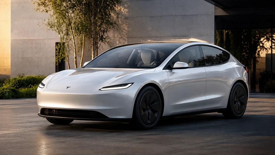 Tesla yeni ucuz otomobil modeli ilk kez Palo Alto sokaklarinda branda altinda goruntulendi