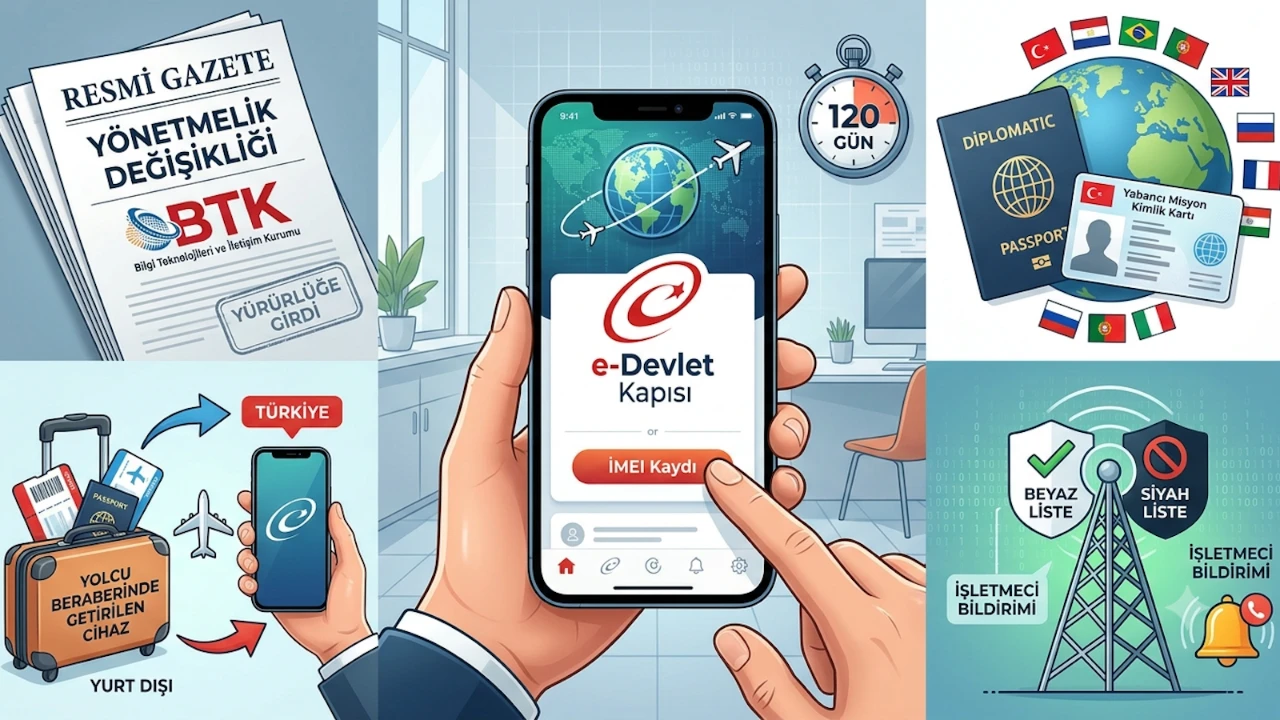 BTK'dan IMEI düzenlemesi: Yeni kurallar Resmi Gazete'de