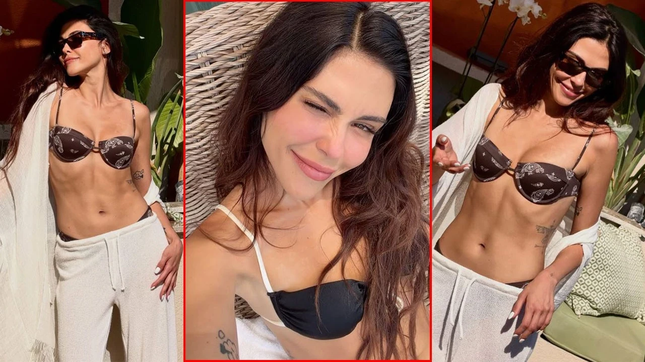 Dilara Aksüyek'ten cesur paylaşım: Bikinili pozlarıyla yürek hoplattı