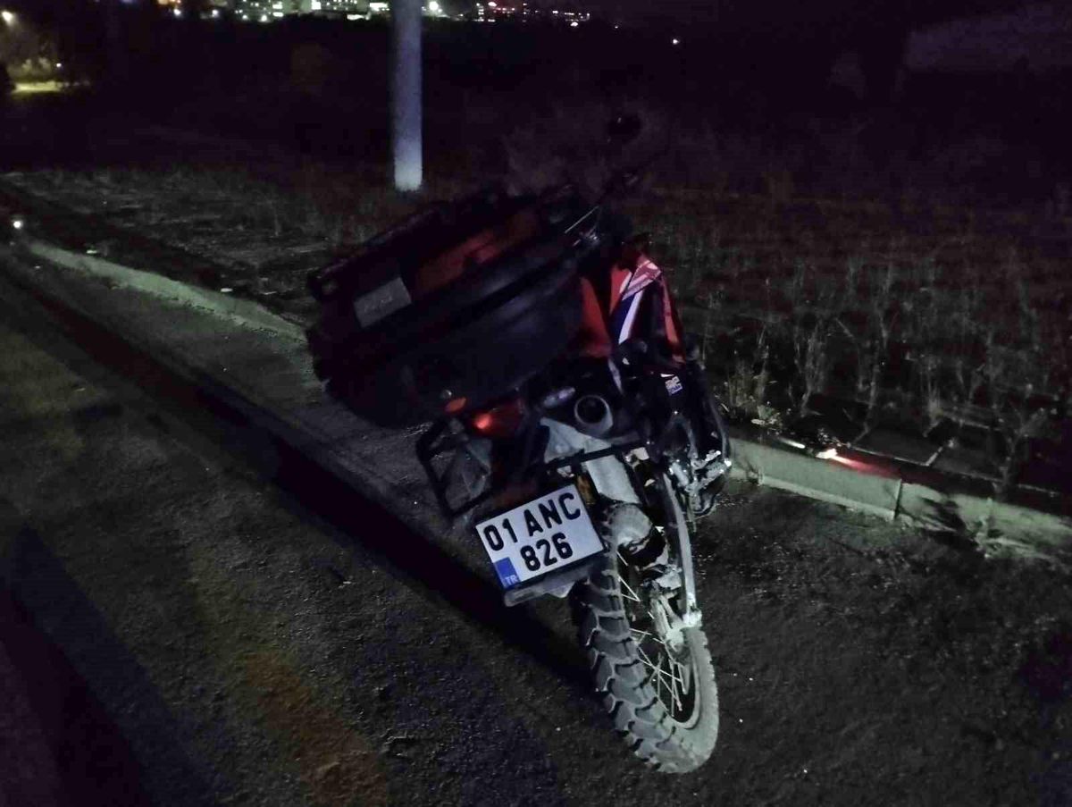 Bolu'da feci motosiklet kazası: 1 ölü