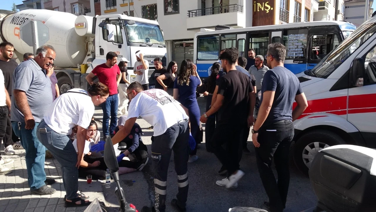 Freni boşalan minibüs dehşet saçtı: 7 yaralı