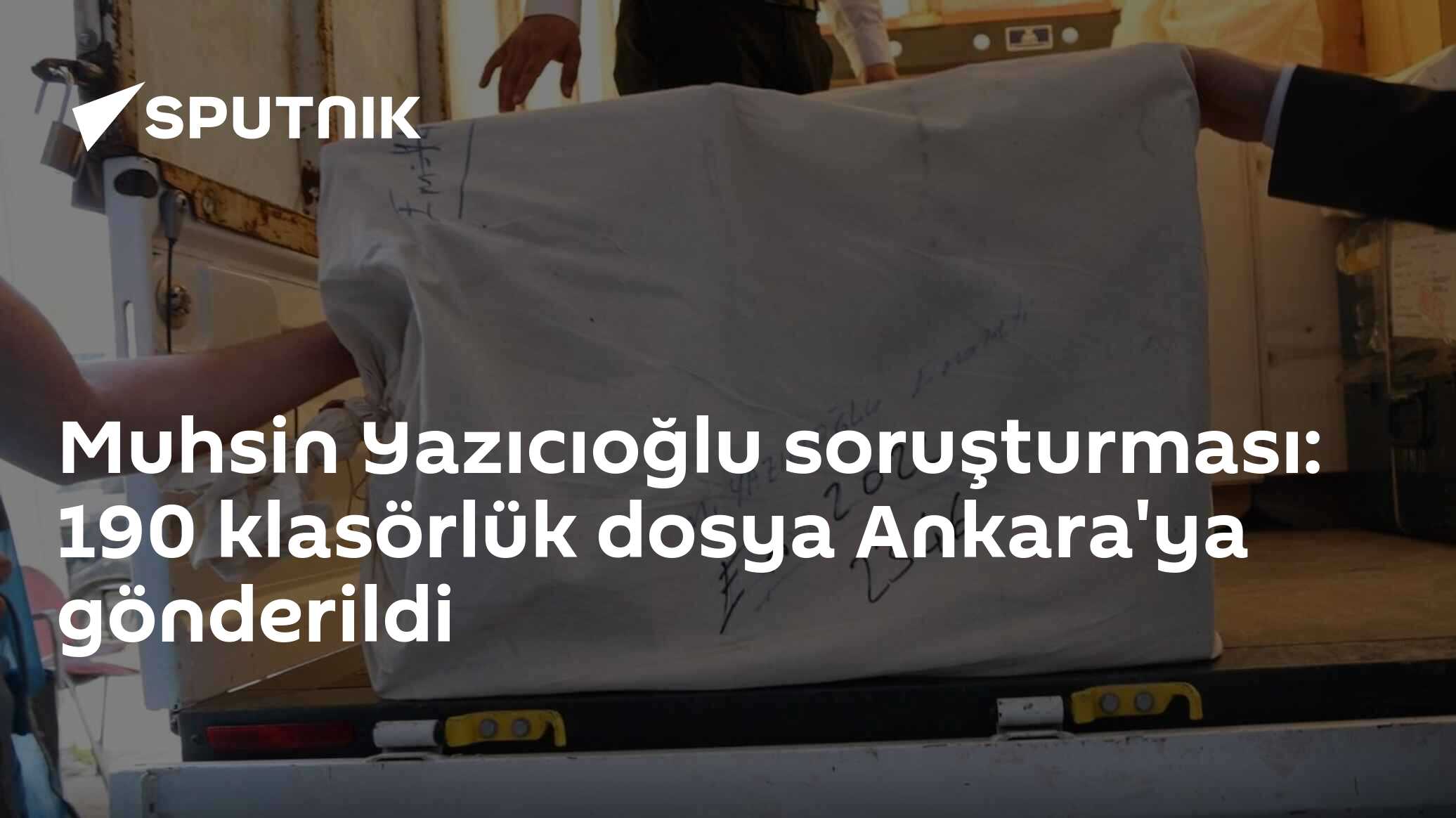 Muhsin Yazıcıoğlu soruşturması: 190 klasörlük dosya Ankara'ya gönderildi