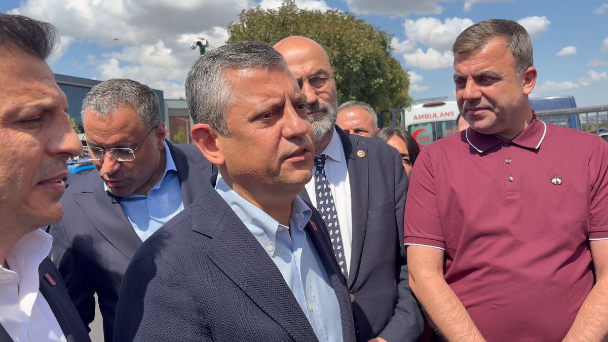 Özgür Özel, Silivri'de konuştu