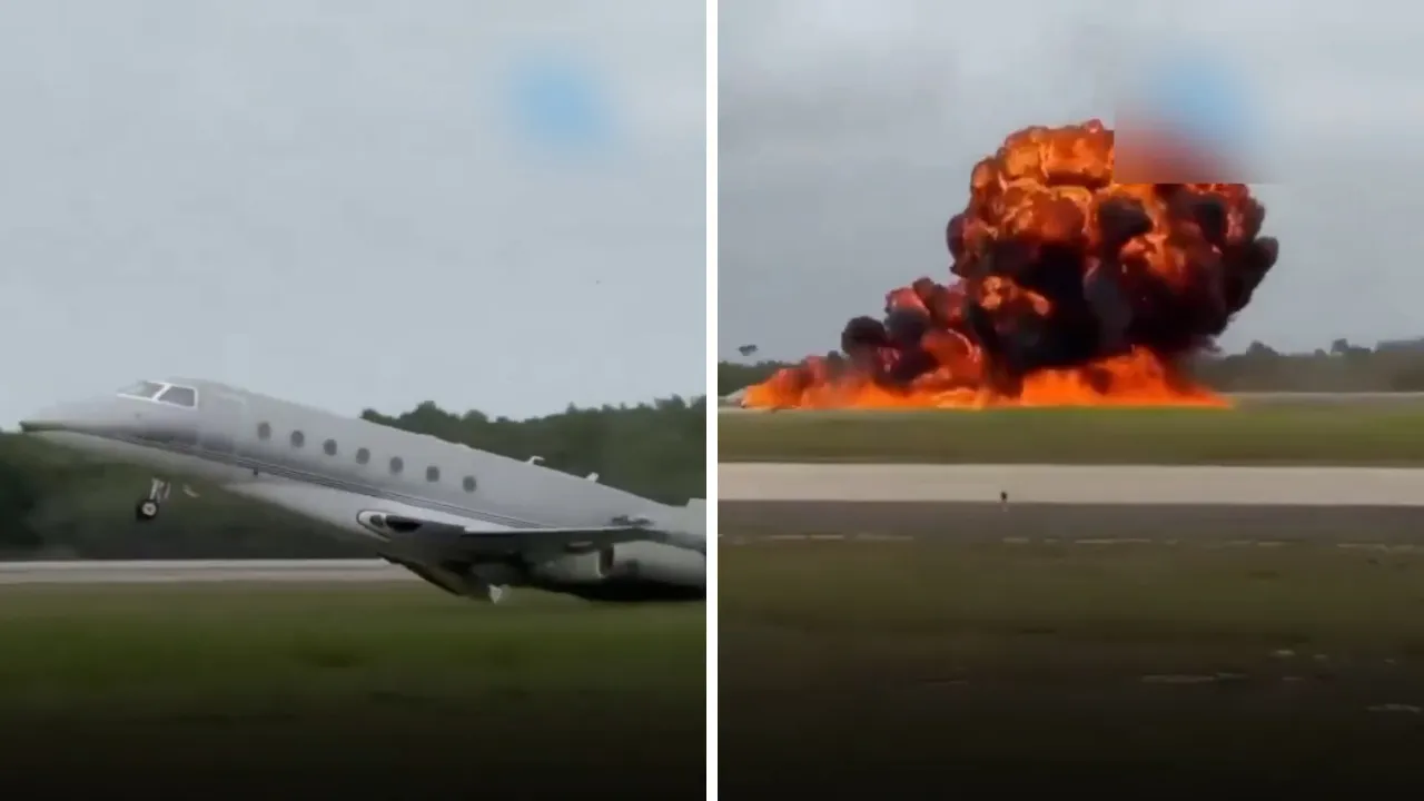Dominik Cumhuriyeti'nde jet faciası! İniş sırasında yere çakıldı, can kayıpları var