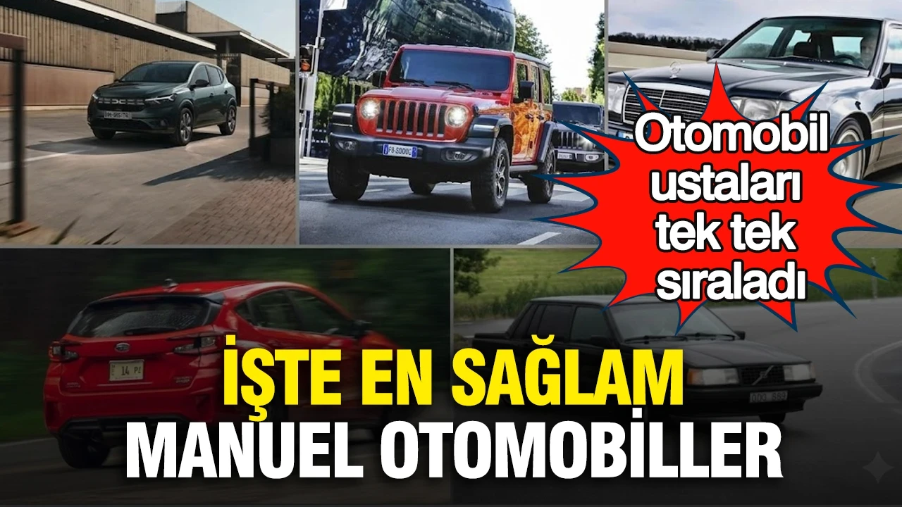 Otomobil ustaları tek tek sıraladı: İşte en sağlam manuel otomobiller