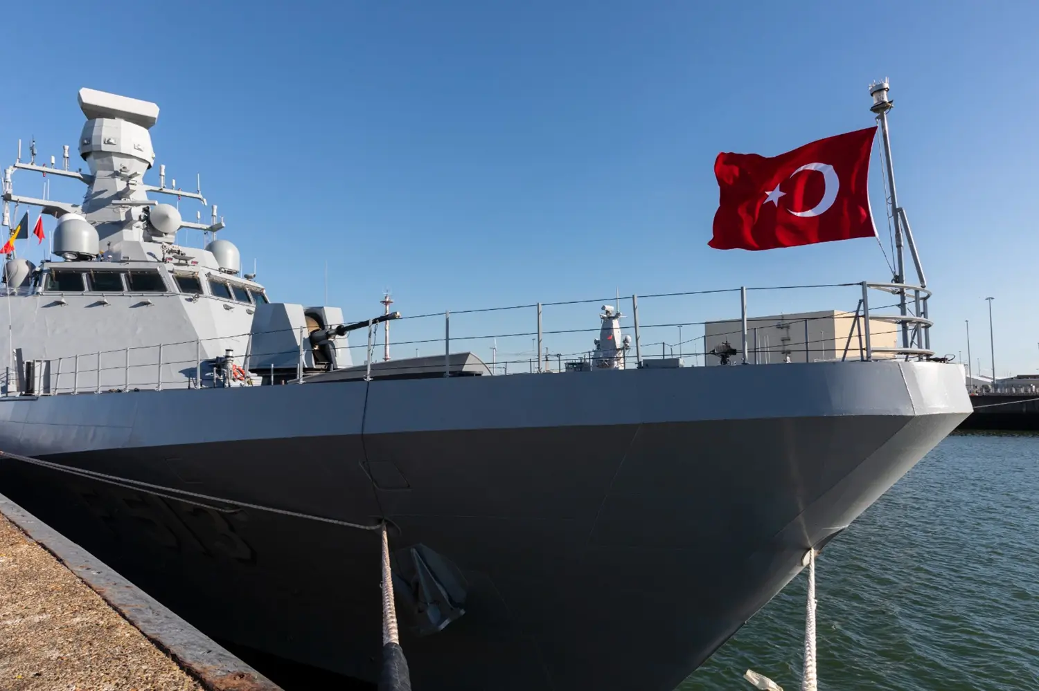 TCG Burgazada, Belçika ve diğer ülkelerden savaş gemileriyle birlikte ziyaretçilerini ağırlayacak