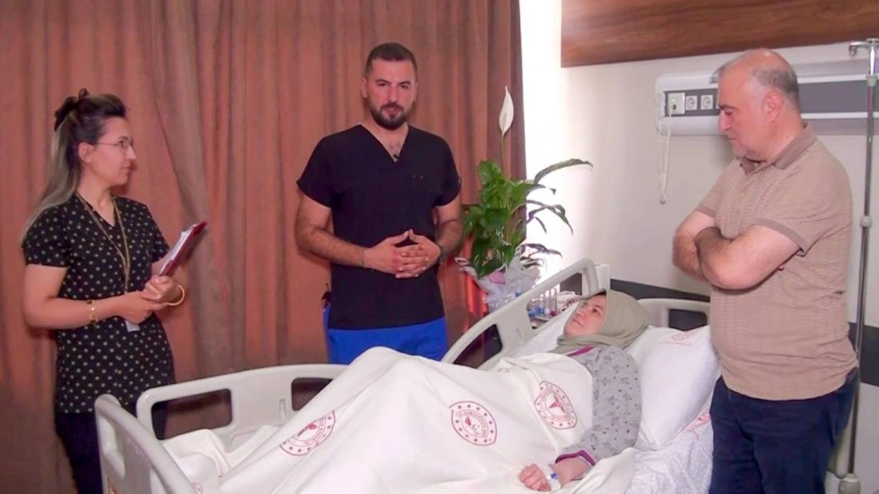 Hastaneye gittiğinde gözlerine inanamadı: Karnından 29 santimetrelik dev kitle çıkarıldı