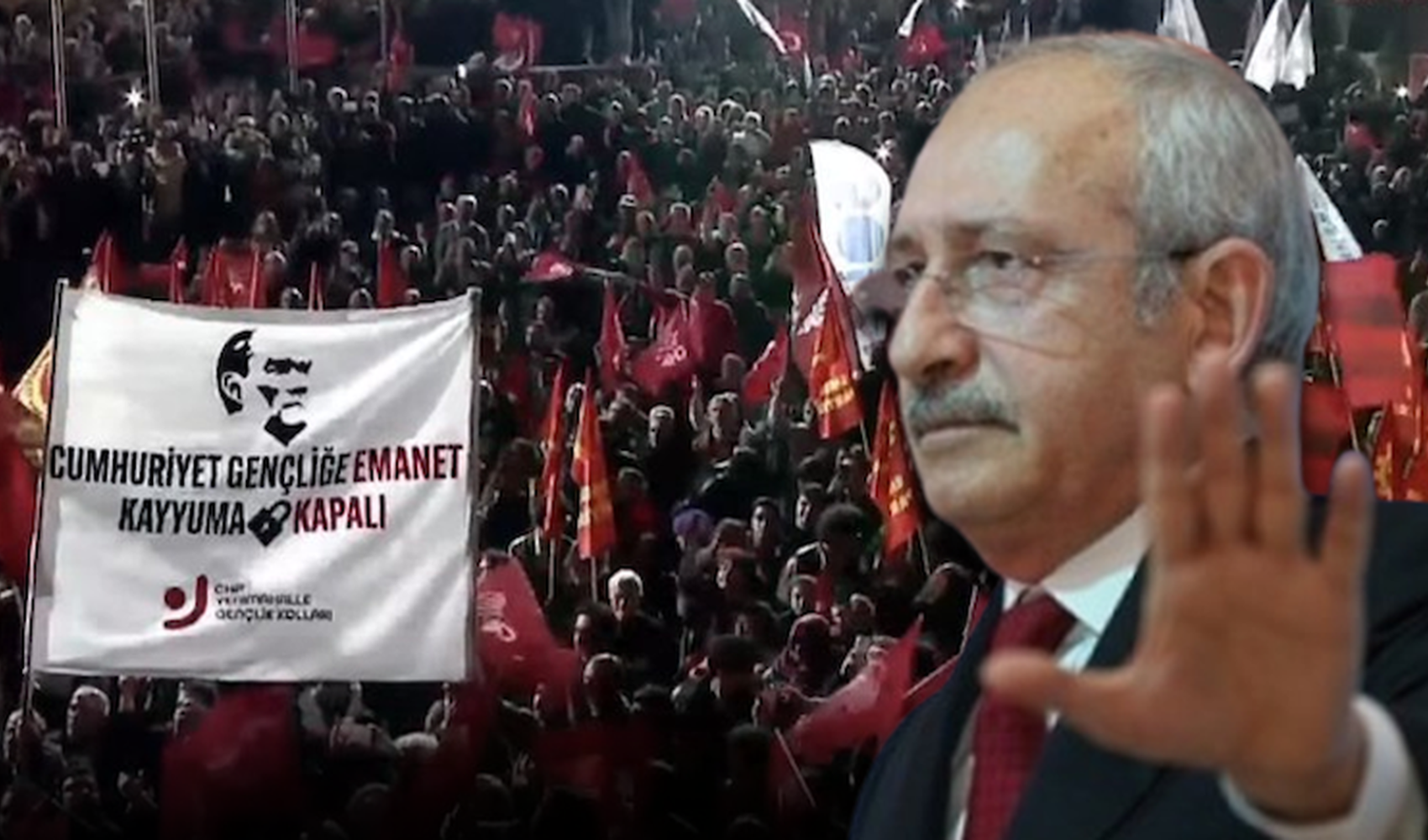 Kılıçdaroğlu o sloganlar sonrası küplere binmiş!