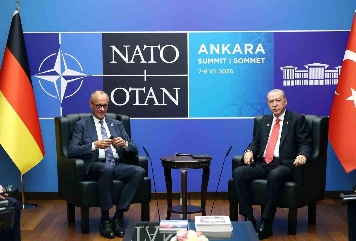 Erdoğan ve Merz Ankara'da buluştu