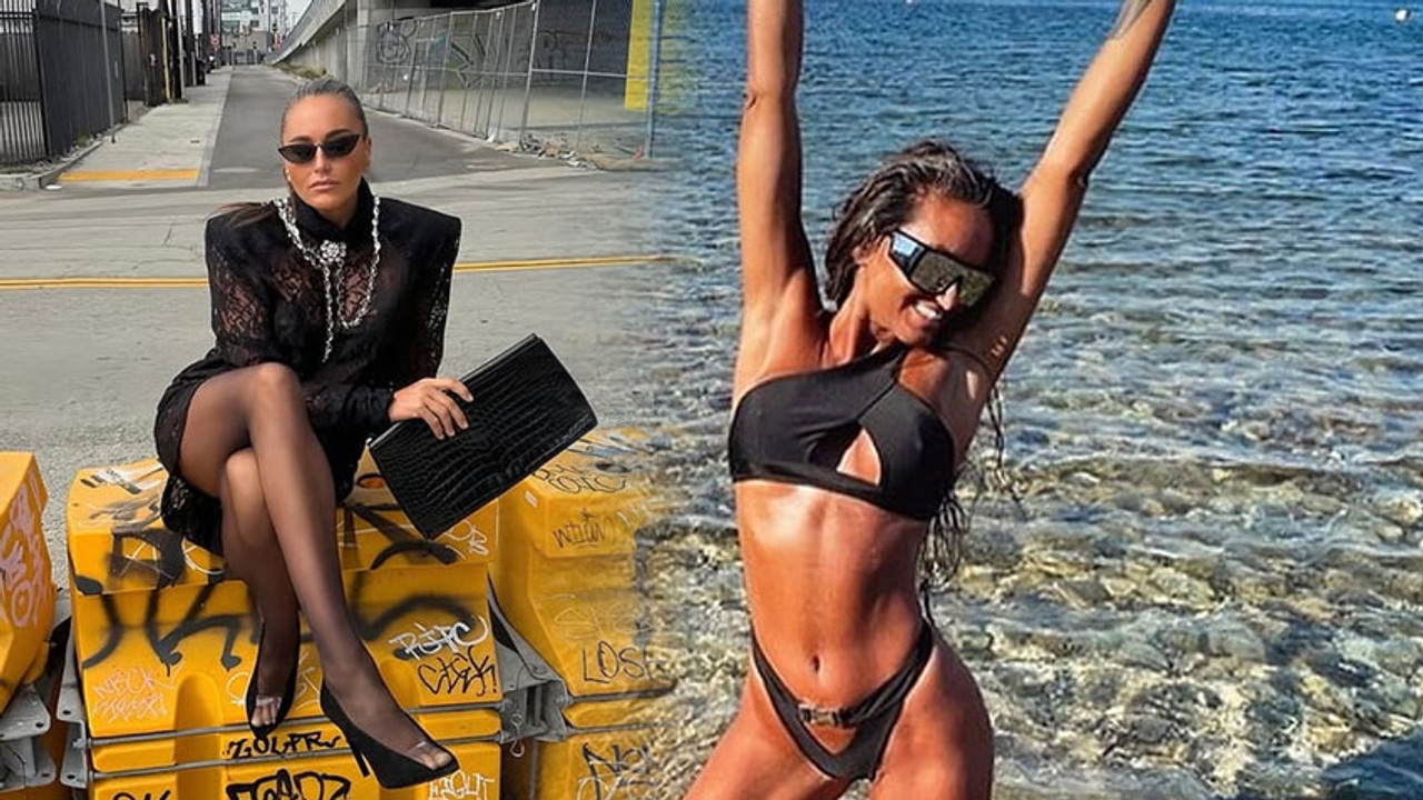 Eda Taşpınar'dan olay spor kombini: Sabah koşusuna bikini ile çıktı!