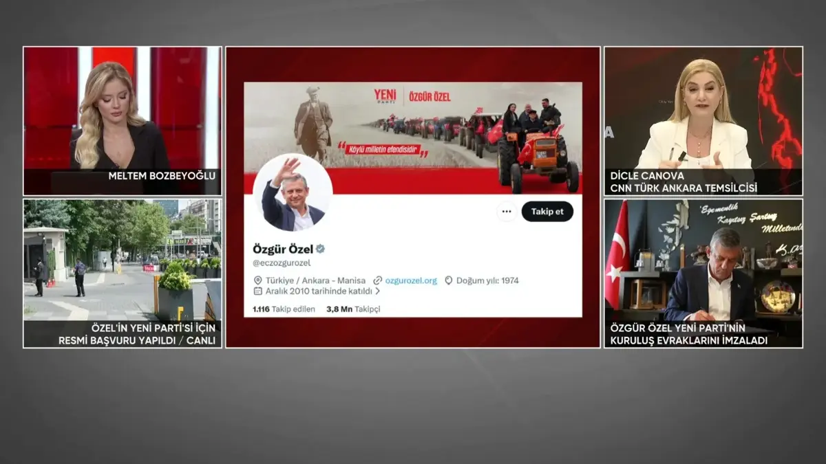 Yeni Parti kuruldu! CHP Genel Merkezi'nden ilk tepki... Dicle Canova anlattı