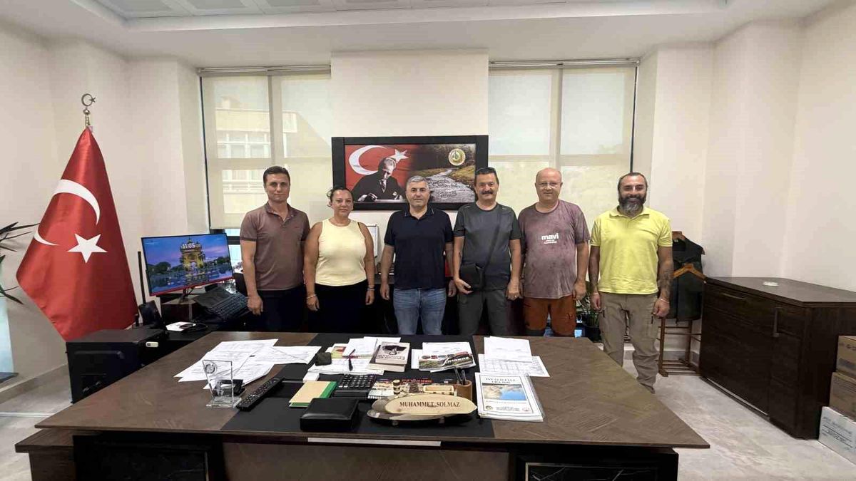 İDA SAR'dan Edremit Orman İşletme Müdürü Solmaz'a ziyaret