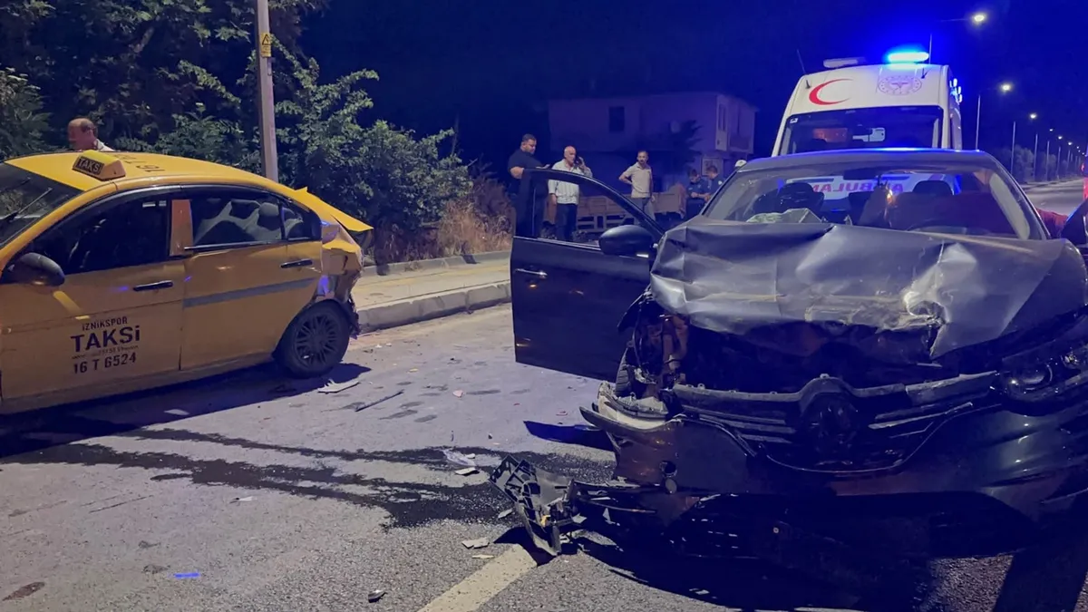 Bursa'da alkollü sürücü dehşeti: 1 yaralı