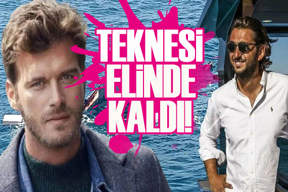Kıvanç Tatlıtuğ'un 80 milyonluk teknesi elde kaldı