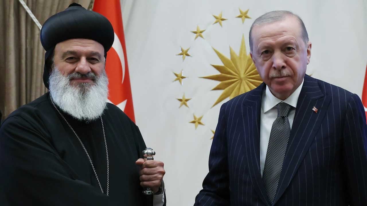 Başkan Erdoğan, Efrem Kerim'i kabul etti