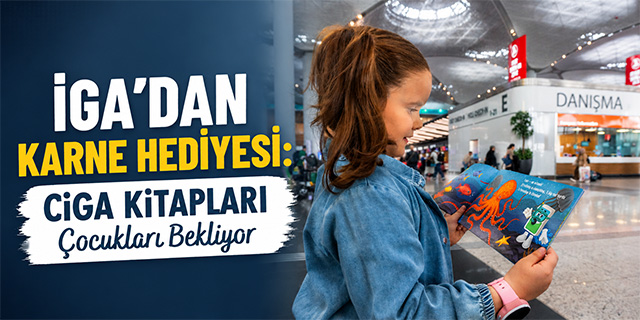 İGA'dan Karne Hediyesi: CiGA Kitapları Çocukları Bekliyor