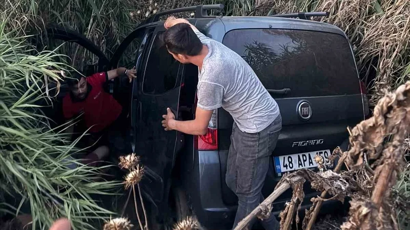 Kayıp olarak aranıyordu: Aracı ile sazlığa uçtuğu ortaya çıktı