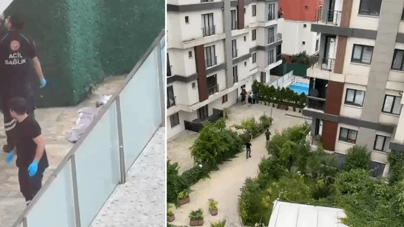 İstanbul'da site sakinleri fark etti: Yeni boşanan çift bahçede ölü bulundu