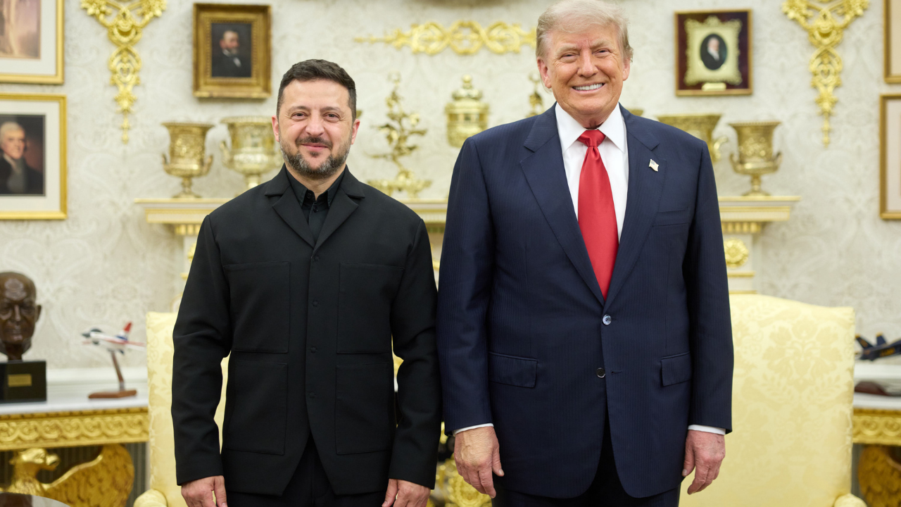 ABD Başkanı Trump, Ukrayna Devlet Başkanı Zelenskiy ile Beyaz Saray'da görüştü