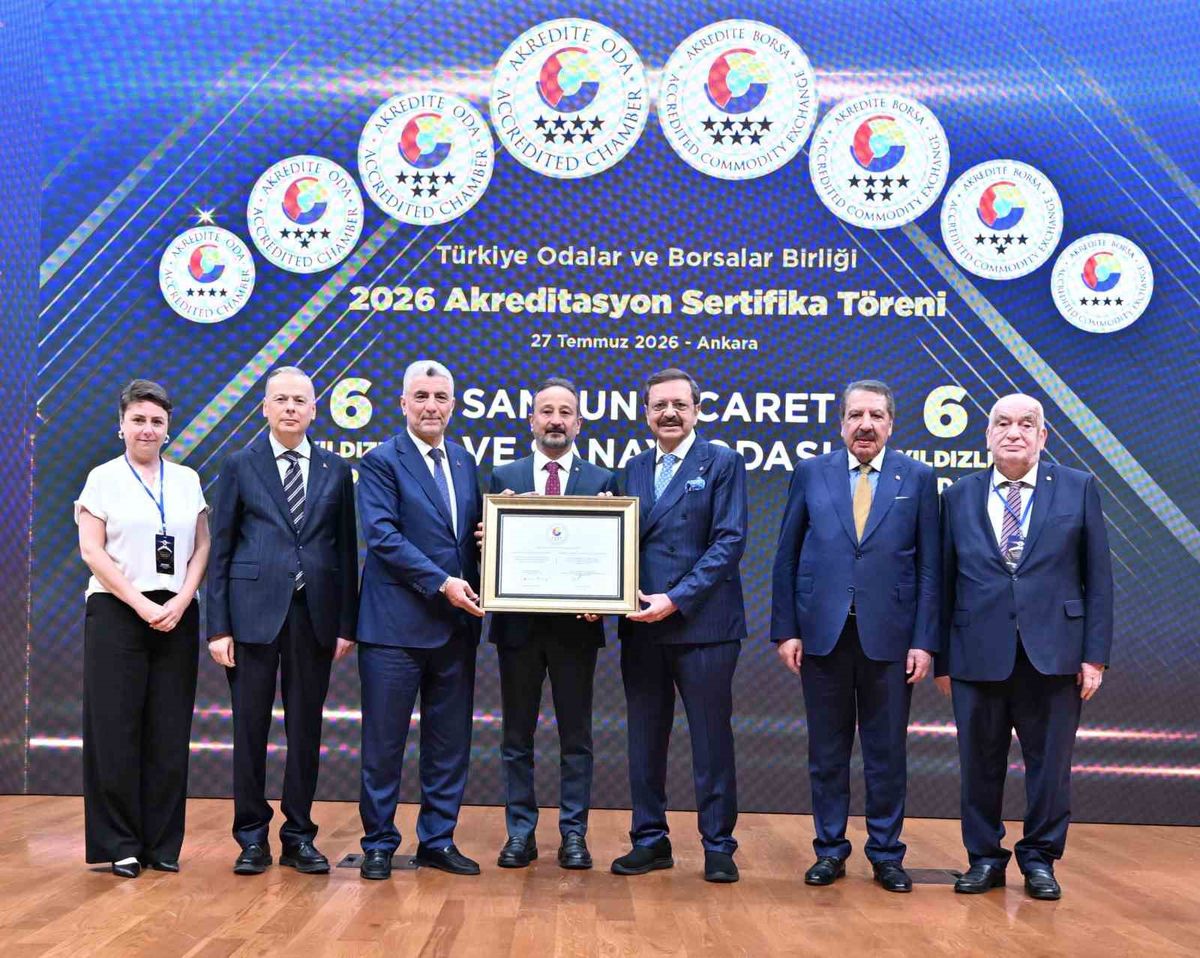 Samsun TSO’nun akreditasyon gururu