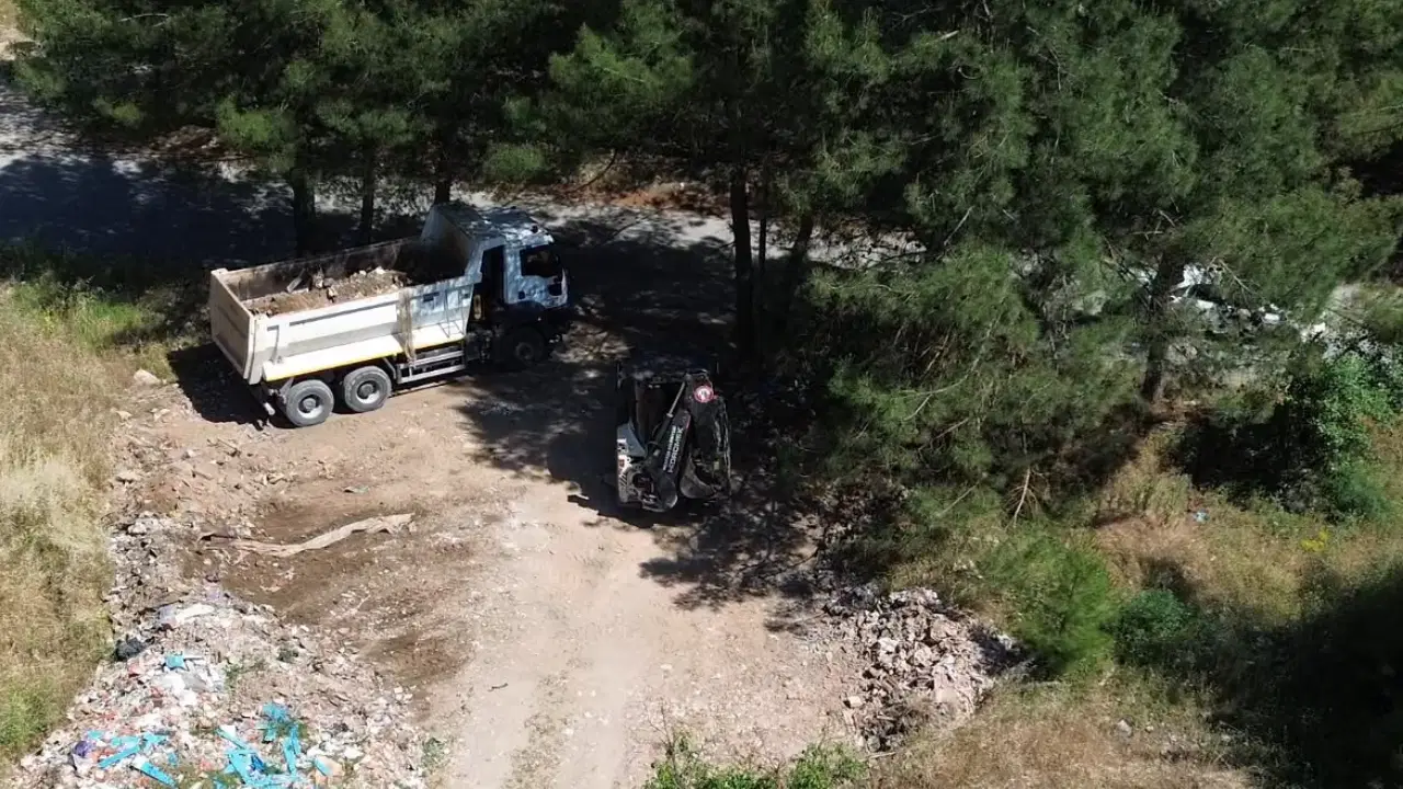 Muğla’da drone ile doğa denetimi