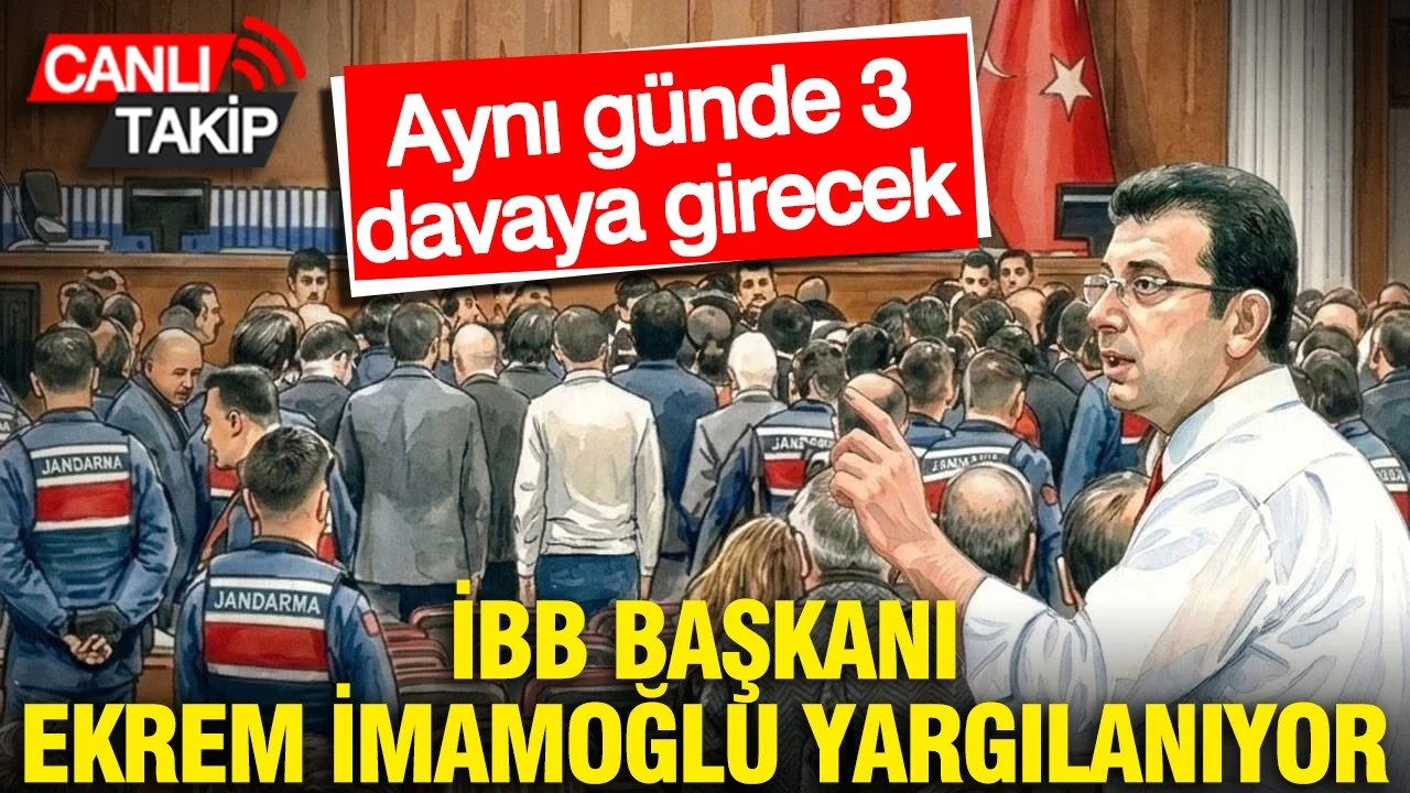 Ekrem İmamoğlu bugün 3 ayrı davada hakim karşısına çıkıyor