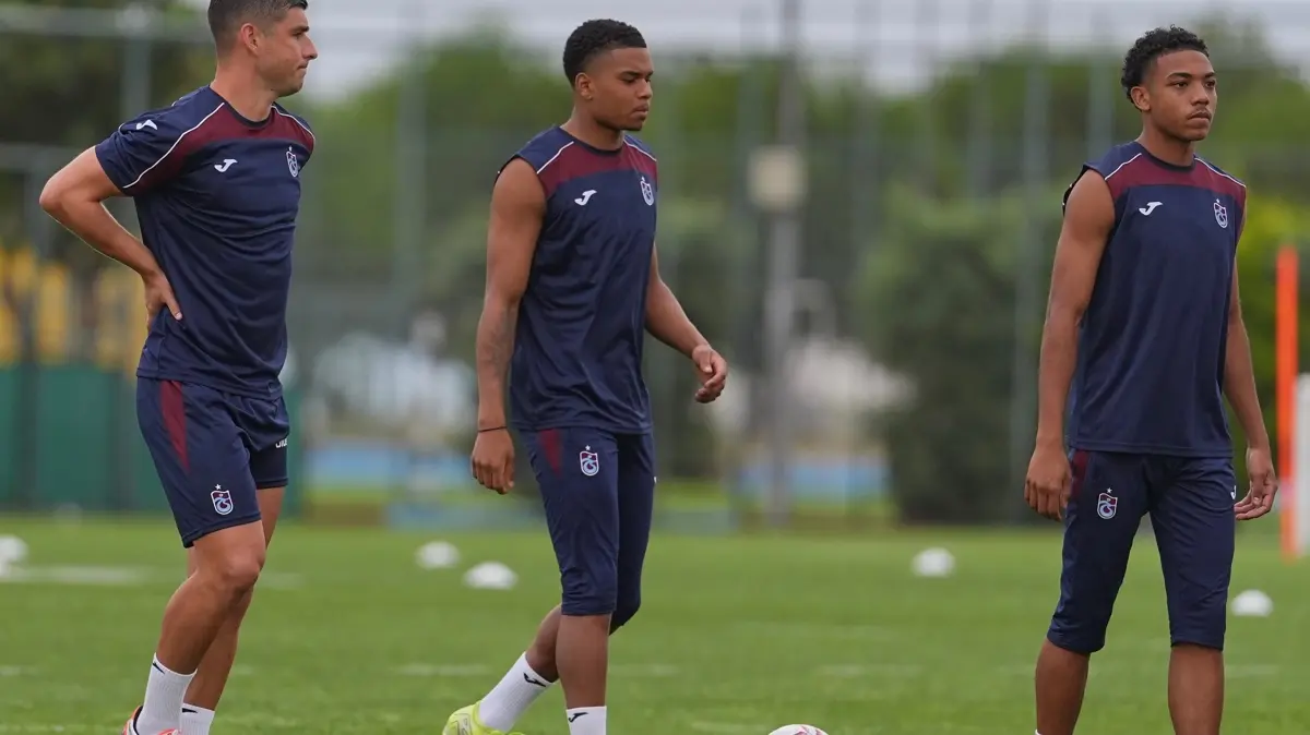 Trabzonspor günü çift antrenmanla tamamladı