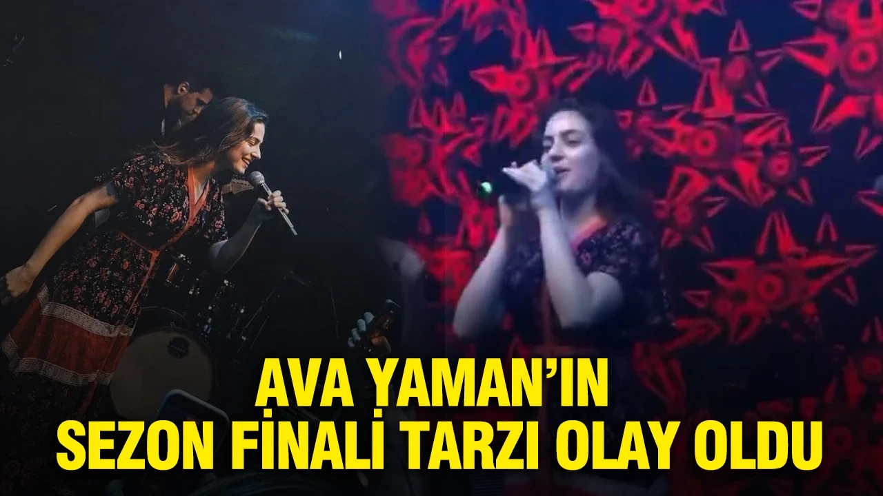 Ava Yaman’ın sezon finali tarzı olay oldu: Sosyal medya ikiye bölündü