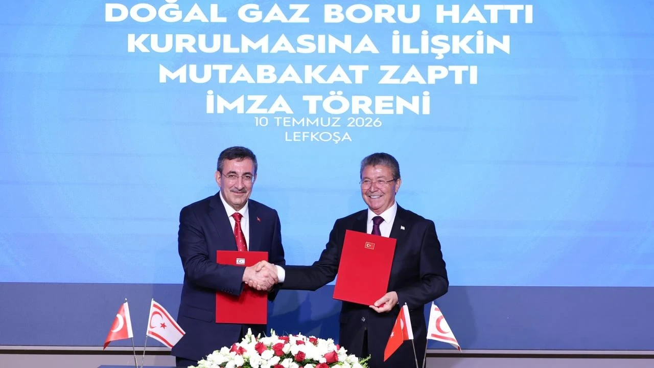 Enerji altyapısında stratejik adım: Türkiye ile KKTC arasında doğal gaz mutabakatı imzalandı