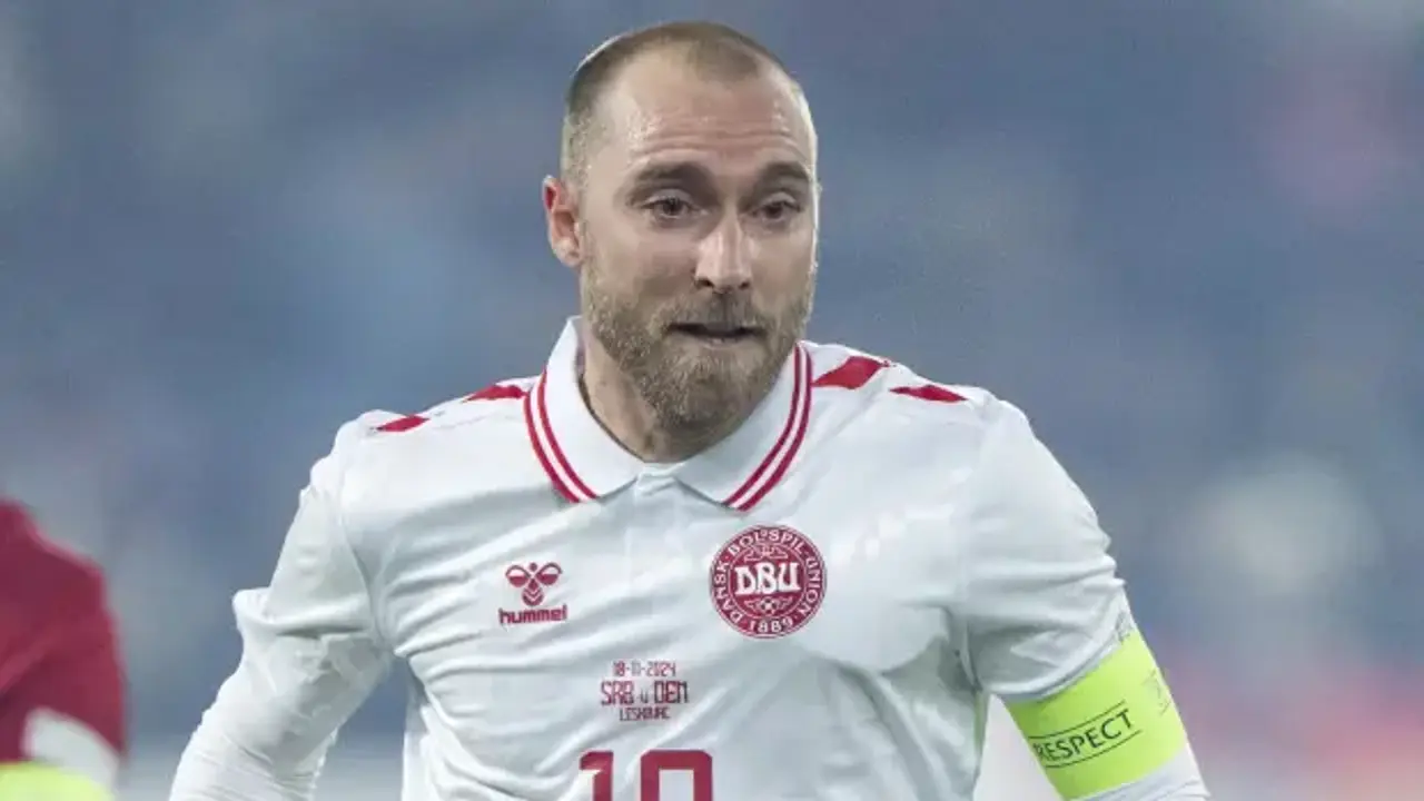 Christian Eriksen maç esnasında yere yığıldı!