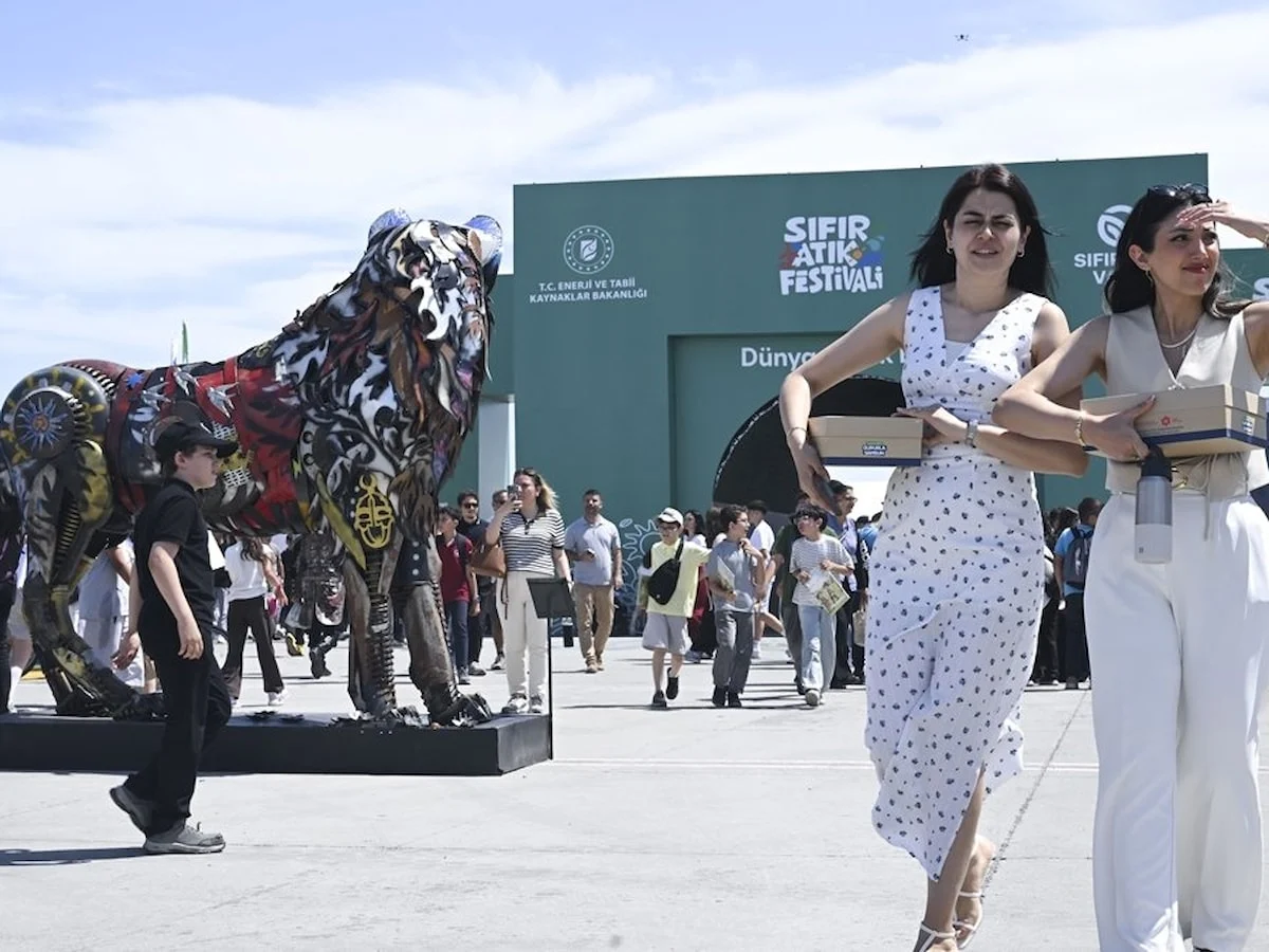 Sıfır Atık Festivali İstanbul Atatürk Havalimanı'nda devam ediyor