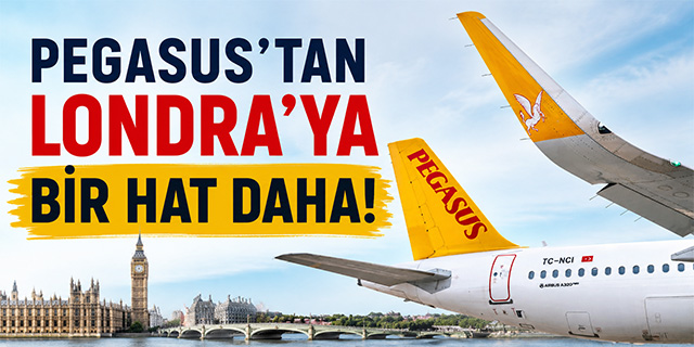 Pegasus'tan Londra'ya Bir Hat Daha